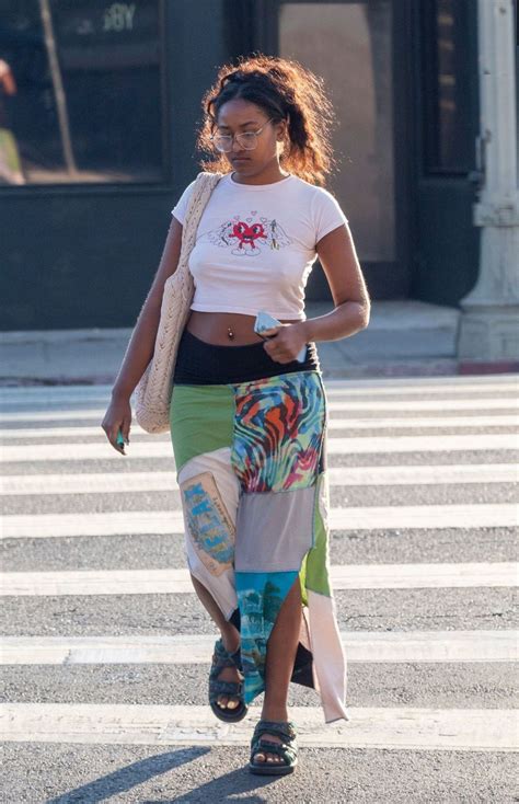 SASHA OBAMA Out and About in Los Angeles 08/21/2022 – HawtCelebs