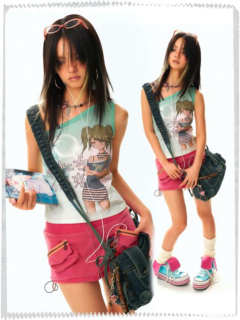 Eyeellike SS24 | Clothes, 2000s japanese fashion, Fashion inspo outfits