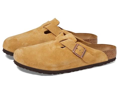 Unisex Birkenstock Boston - Suede (Unisex) | Zappos.com