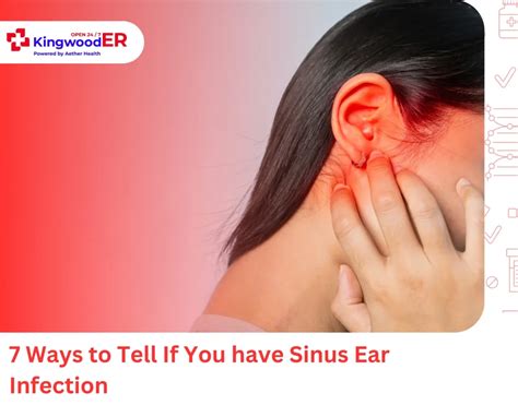 sinus ear infection signs