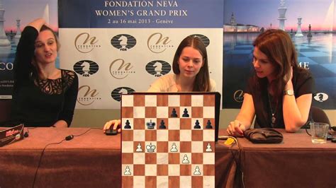 Press Conference Round 6: Tatiana Kosintseva (RUS) - Viktorija Cmilyte ...