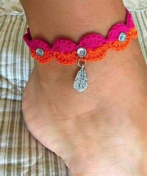 Elevate Your Style With Handcrafted Crochet Ankle Bracelets