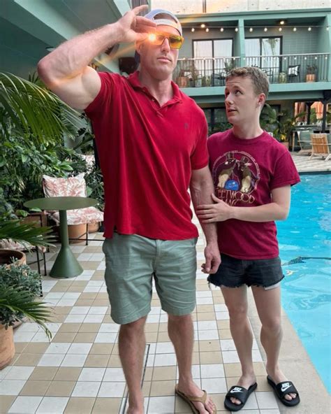 Mark Lax's feet