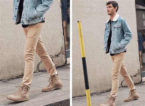Look Calça Bege Masculina - Como vestir calça bege masculina? 16 looks versáteis