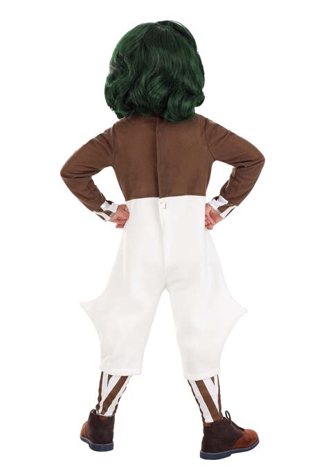 Toddler Willy Wonka Oompa Loompa Costume