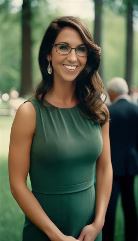 Analog film photo lauren boebert woman images generated with AI