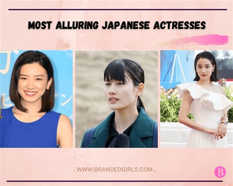 Young Japanese Actors And Actresses
