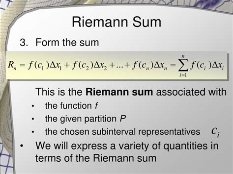 PPT - Riemann Sums and the Definite Integral PowerPoint Presentation ...