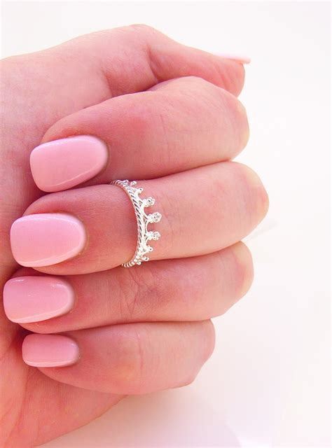 Tiara Cz Stacking Ring in Silver — Jewellery Co. Australia