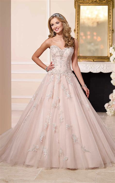 Pink wedding dress ball gown 60 photos - Astyledwedding.com