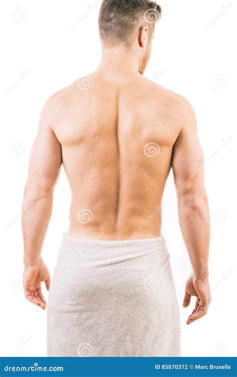 Back View Muscular Man Underwear Stock Photos - Free & Royalty-Free ...