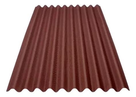 Telha Ecológica Clássica Vermelha 3mm 2,00x0,95m Onduline | MercadoLivre