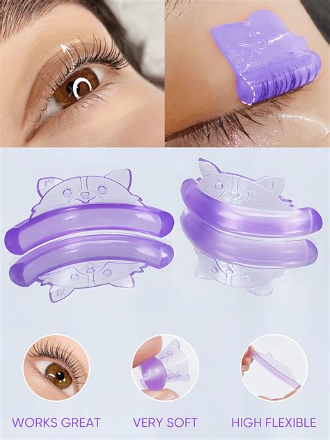PERMANIA 5 Pairs Lash Lift Shields, 5 Size, New Design, Lash Lift Pads