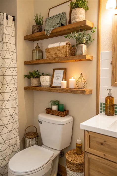 inspiring floating shelves  toilet ideas  loft
