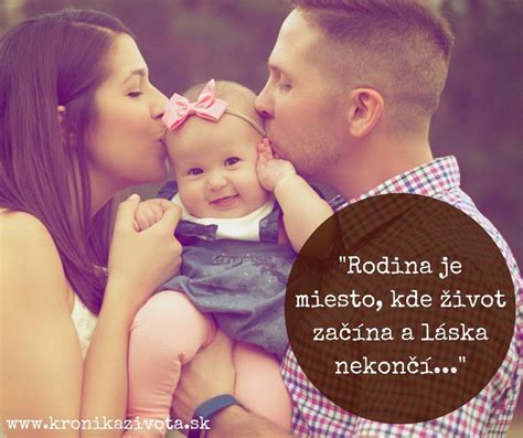 rodina je miesto kronika zivota