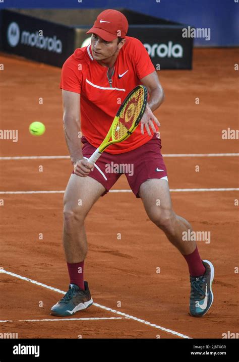 miomir kecmanovic serbia argentina open  stock photo alamy