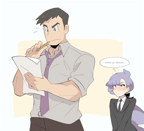 anabel and looker (pokemon and 1 more) drawn by saturday_(hokawazu