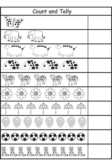 Tally Mark Worksheets Tally Worksheets Marks Math Worksheet