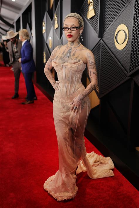 Doja Cat Grammy Outfits 2024 - Sammy Coraline
