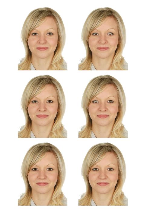 Passbilder national und international: Außer Haus: biometrische