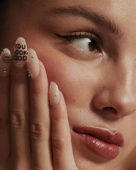 Olivia Rodrigo - Glossier Campaign April 2022 • CelebMafia