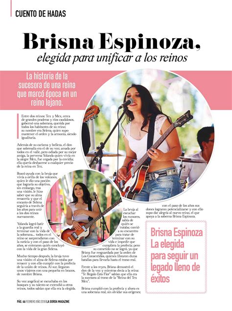 Brisna Espinoza, la elegida para unificar a los reinos