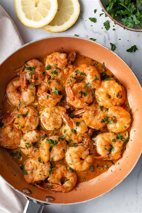 Lemon Garlic Shrimp - Coco and Camellia