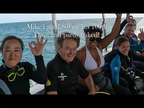 mike aged      naked dive  mauritius