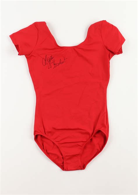Olga Korbut Signed Leotard (JSA) | Pristine Auction