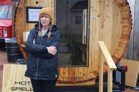 Urban pop-up sauna opens in Milwaukee called Hot Spell Sauna