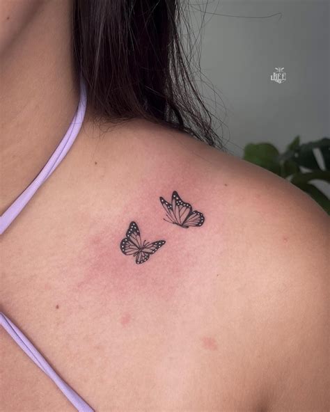 wrist butterfly tattoo 8