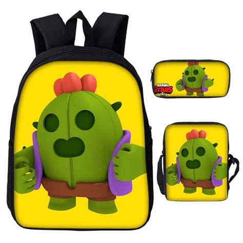 Brawl Stars Spike Backpacks Set | Prestige Life