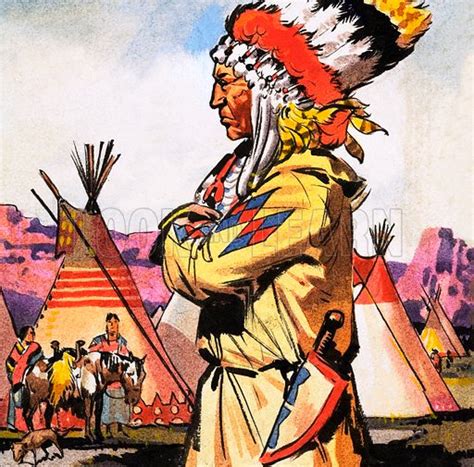 Blackfoot Indian stock image | Look and Learn