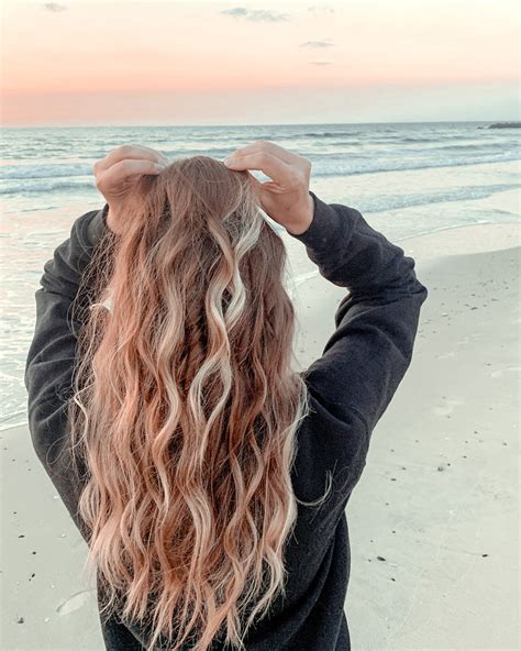 beach wave curling iron wand   champagne savings