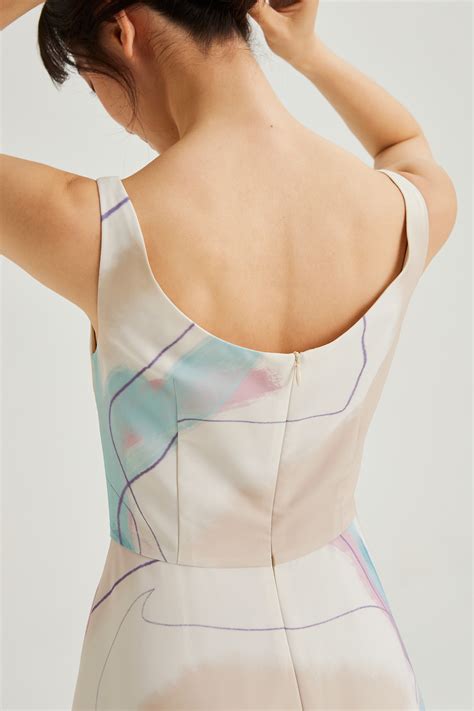 Atelier Boat-Neck Maxi Dress - Our Second Nature