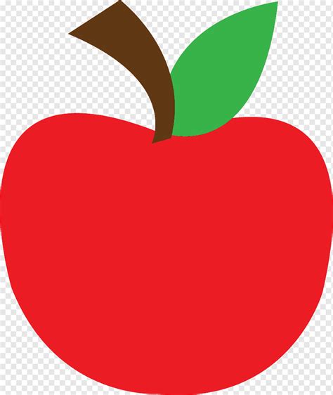 red apple illustration  clipart  education design