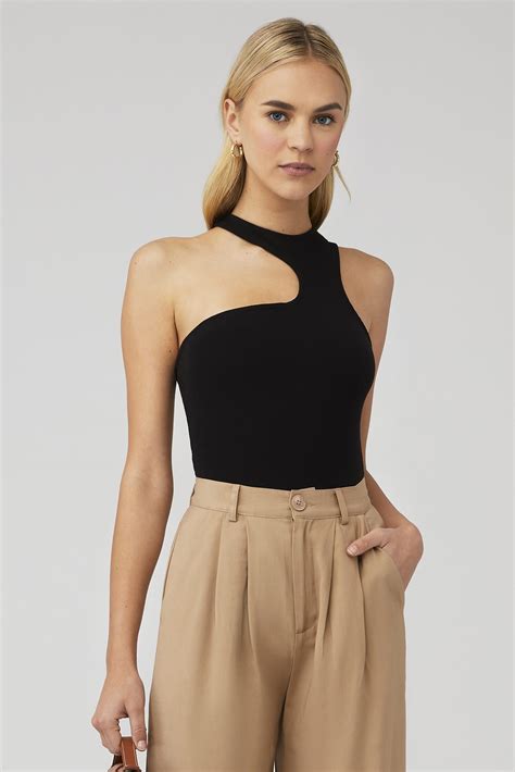 ASTR | Valley Bodysuit in Black| FashionPass