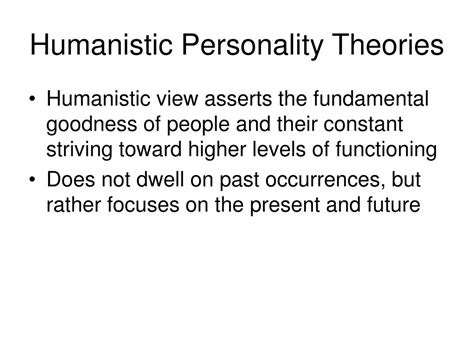 humanistic perspective powerpoint