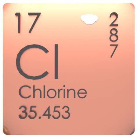 Cloro Na Tabela Periodica - Cloro - Tabela Periódica e Propriedades Atômicas
