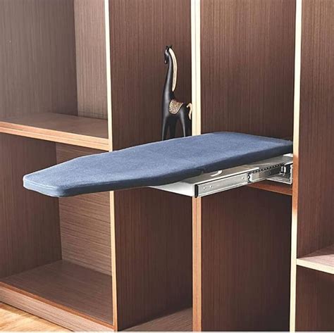 DBR Wardrobe Pull Out Foldable Ironing Board | Built in Swivel ...