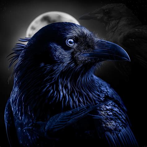 Rich Nardo - Raven (Blended Photography + AI Art