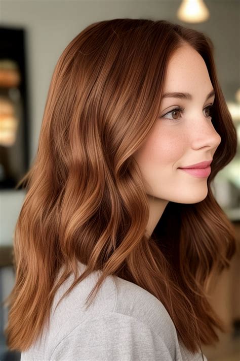 27 Shades of Auburn Hair Colours: Medium Auburn Hair Colour