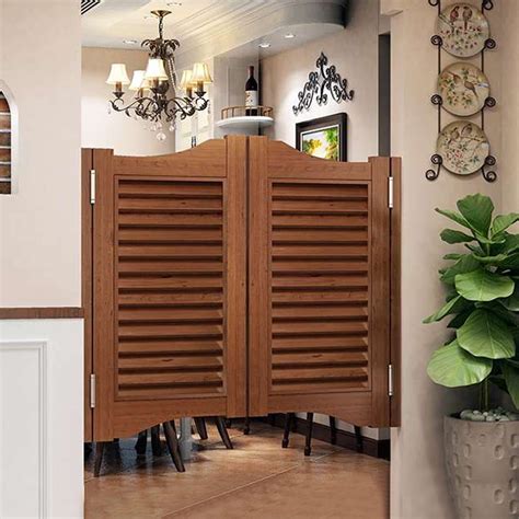 Louvered Swinging Bar Doors at Lynn Morgan blog