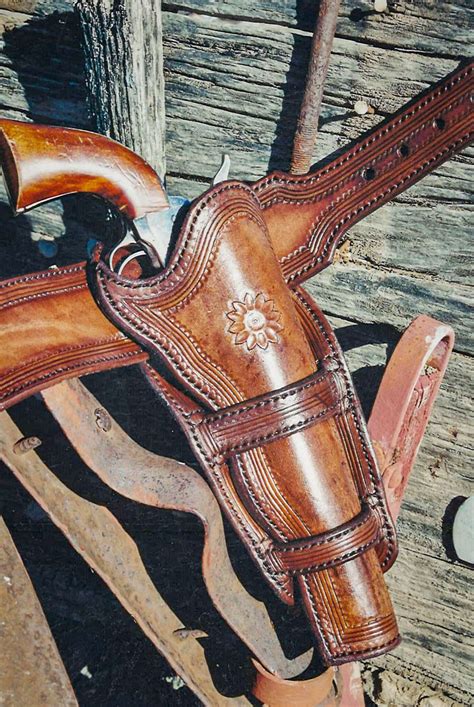 straight   packing iron wm brown holster