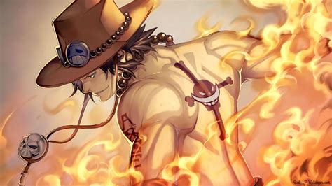 One Piece - Ace 4K wallpaper download