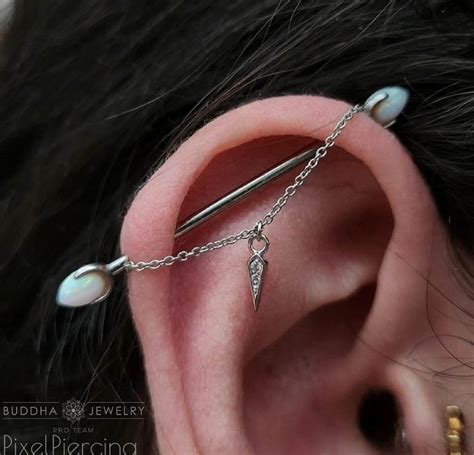 how to care for industrial piercing