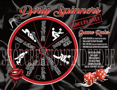Dirty Spinners Game Template - Etsy