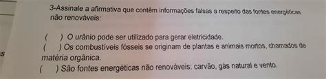 Assinale A Afirmativa Falsa - Assinale A Afirmativa Falsa - RETOEDU