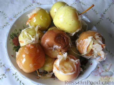 Яблоки моченые, рецепты на RussianFood.com: 32 рецепта