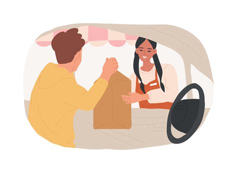 order isolated cartoon illustrations  vector art